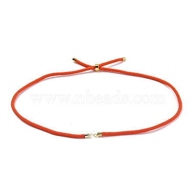 Orange Nylon Necklaces