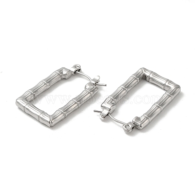 304 Stainless Steel Hoop Earrings for Women(EJEW-Z026-26P)-2
