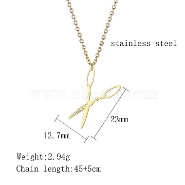 Stainless Steel Pendant Necklaces(HZ8690-2)-2