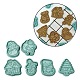пластиковые формочки для печенья на рождественскую тематику(DIY-K061-06)-1