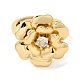 Rack Plating Flower Brass Micro Pave Clear Cubic Zirconia Adjustable Rings(RJEW-S413-02G)-2