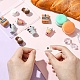 10Pcs 5 Styles Silicone Beads(SIL-CJ0003-13)-5