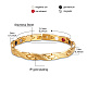 SHEGRACE Stainless Steel Panther Chain Watch Band Bracelets(JB664A)-3