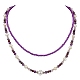 Glass Seed Beaded Necklaces Set(NJEW-SW00006-05)-1