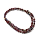 Electroplated Transparent Glass Beads Strands(GL-CBA98F0-06B-04)-3