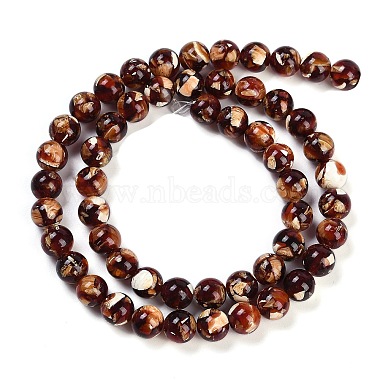 Sythetic Amber Beads Strands(G-M199-02B)-3