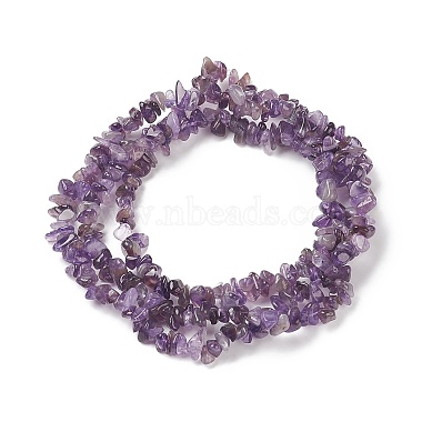 Natural Amethyst Beads Strands(F014-1)-2