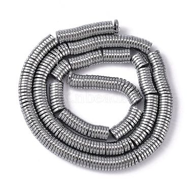 Electroplate Non-magnetic Synthetic Hematite Beads Strands(G-J216E-08)-4