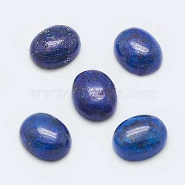 Cabochons ovales teintés en lapis-lazuli naturel(X-G-J329-17-22x30mm)-2