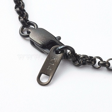 Bracelets avec chaîne rolo en 304 acier inoxydable(BJEW-JB06447-02)-5