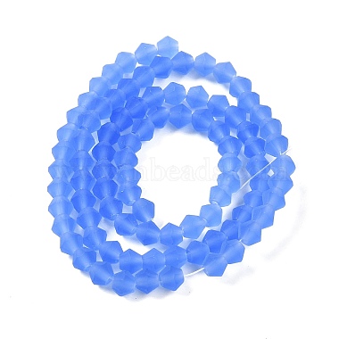 Imitate Austrian Crystal Frosted Glass Beads Strands(GLAA-F029-TM3mm-B07)-2