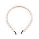 Plastic Imitation Pearls Hair Bands(OHAR-PW0007-19H)-1