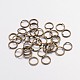 Iron Open Jump Rings(X-JRAB6mm-NF)-1