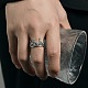 Crown Brass Cuff Open Rings(FS-WG83D0F-01)-5
