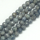 Natural Quartz Crystal Beads Strands(G-P088-37-8mm)-2
