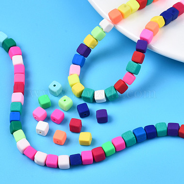 Handmade Polymer Clay Beads Strands(CLAY-T020-09)-8