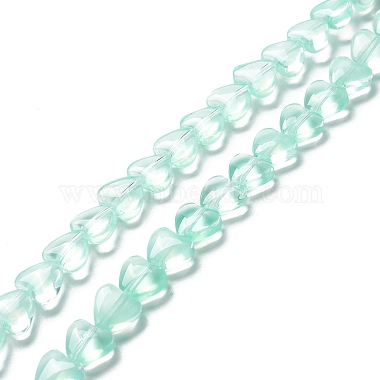Transparent Glass Beads Strand(GLAA-F112-01E)-2