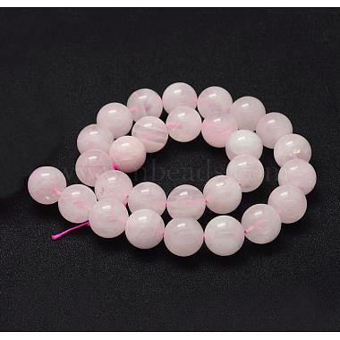 Natural Rose Quartz Beads Strands(X-G-P335-21-8mm)-3