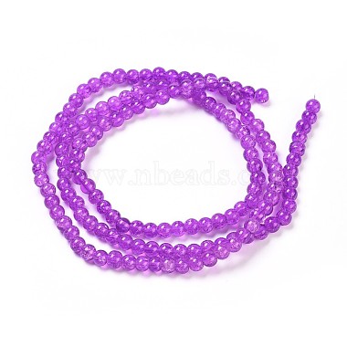 Crackle Glass Beads Strands(X-CCG-Q001-6mm-12)-2