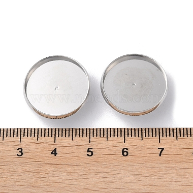 Iron Button Cabochon Settings(FIND-D036-02P)-3