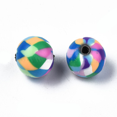 Handmade Polymer Clay Beads Strands(CLAY-T020-01)-4
