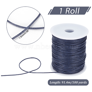 Elite 1 Roll Waxed Cotton Thread Cords(YC-PH0002-43A)-2