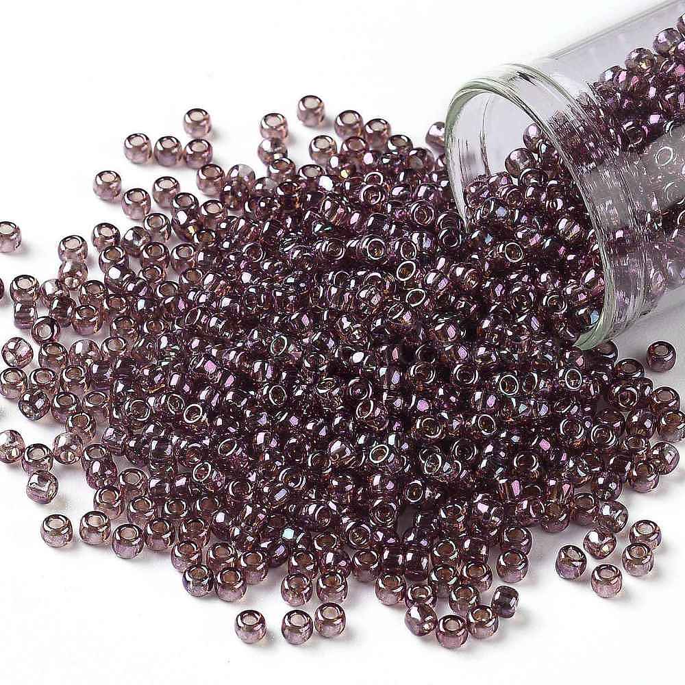 50g Toho Round Seed Bead 11/0 Opaque Black (49)