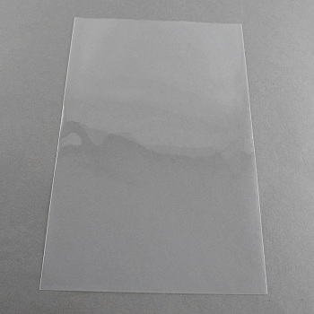 OPP Cellophane Bags, Rectangle, Clear, 25x16cm, Unilateral Thickness: 0.035mm