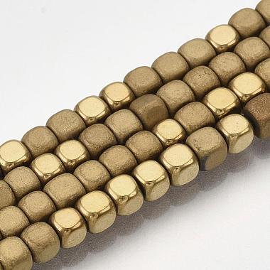 Cube Non-magnetic Hematite Beads