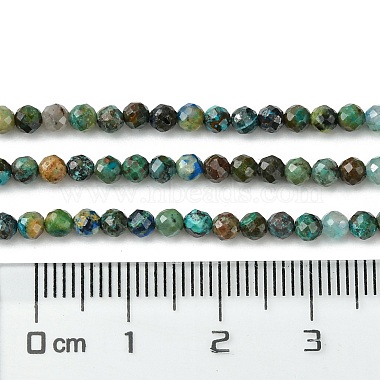 Natural Chrysocolla Beads Strands(G-Z034-A03-02)-5