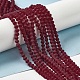 Imitate Austrian Crystal Frosted Glass Beads Strands(GLAA-F029-TM4mm-B27)-2