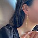 Alloy Moon with Star Tassel Ear Thread(FS-WG77173-01)-1