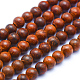 Natural Rosewood Beads Strands(WOOD-P011-06-8mm)-1