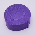 Polyester Flat Elastic Rubber Band, Webbing Garment Sewing Accessories, Purple, 50mm(EC-WH0020-02H)