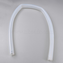 Silicone Tubing, Hoses, Soft Pipes, for Cable Protection, Hydraulic, Pneumatic & Plumbing, WhiteSmoke, 29.5mm, Inner Diameter: 23.5mm(SIL-WH0014-14B)