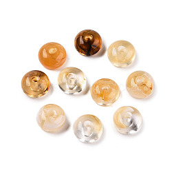 Transparent Acrylic Beads, Rondelle, Peru, 9x5mm, Hole: 2mm, about 1650pcs/500g(OACR-N137-42D)