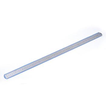 Stainless Steel Rulers, Stainless Steel Color, 635x28x1mm