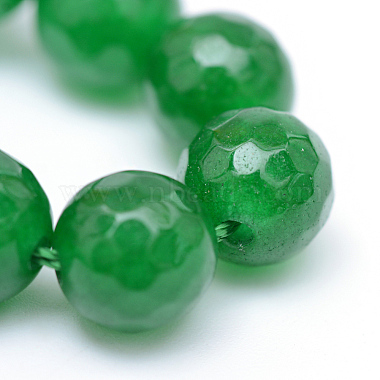 blanc brins de perles de jade naturels(X-G-R346-4mm-01)-4