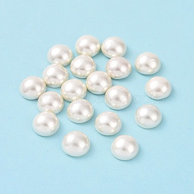 Shell Pearl Half Drilled Beads(X-BSHE-G011-01-12mm)-2