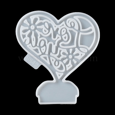 Heart Candle Holder DIY Silicone Molds(SIL-F007-12A)-3