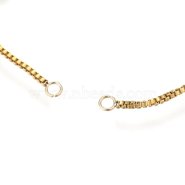 304 Stainless steel Chain Bracelet Making(X-STAS-F118-G)-2