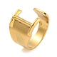 PVD Vacuum Plating 201 Stainless Steel Cuff Rings(RJEW-Z032-01G-I)-1