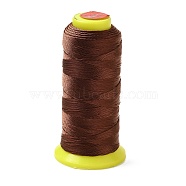 Nylon Sewing Thread, Saddle Brown, 0.8mm, about 300m/roll(NWIR-Q005-25)