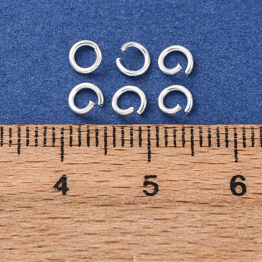 Messing Open Ringe springen(KK-G604-08S-15)-3