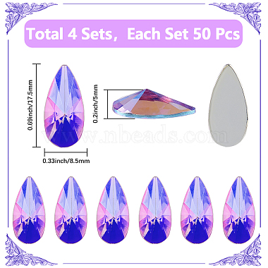 4 Sets Acrylic Rhinestone Cabochons(GACR-SP0001-06B)-2