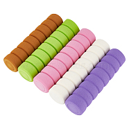 10Pcs 5 Colors Sponge Door Handle Cover, Door Stopper, Wall Protector, Column, Mixed Color, 134x32mm, Inner Diameter: 20mm, 2pcs/color(AJEW-HY00010-59)