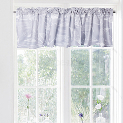 Polyester Curtain Purdah, for Home Wall Drapes Window Decoration, Rectangle, Leaf, 460x1320mm(AJEW-WH0506-015)