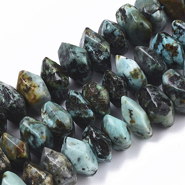 10mm Nuggets African Turquoise Beads