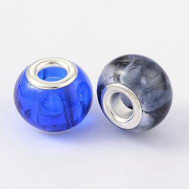 Glass European Beads(GPDL-R002-M1)-2
