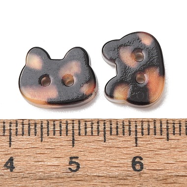 2 boutons de r&eacute;sine -hole(RE-CBA1807-03A)-3